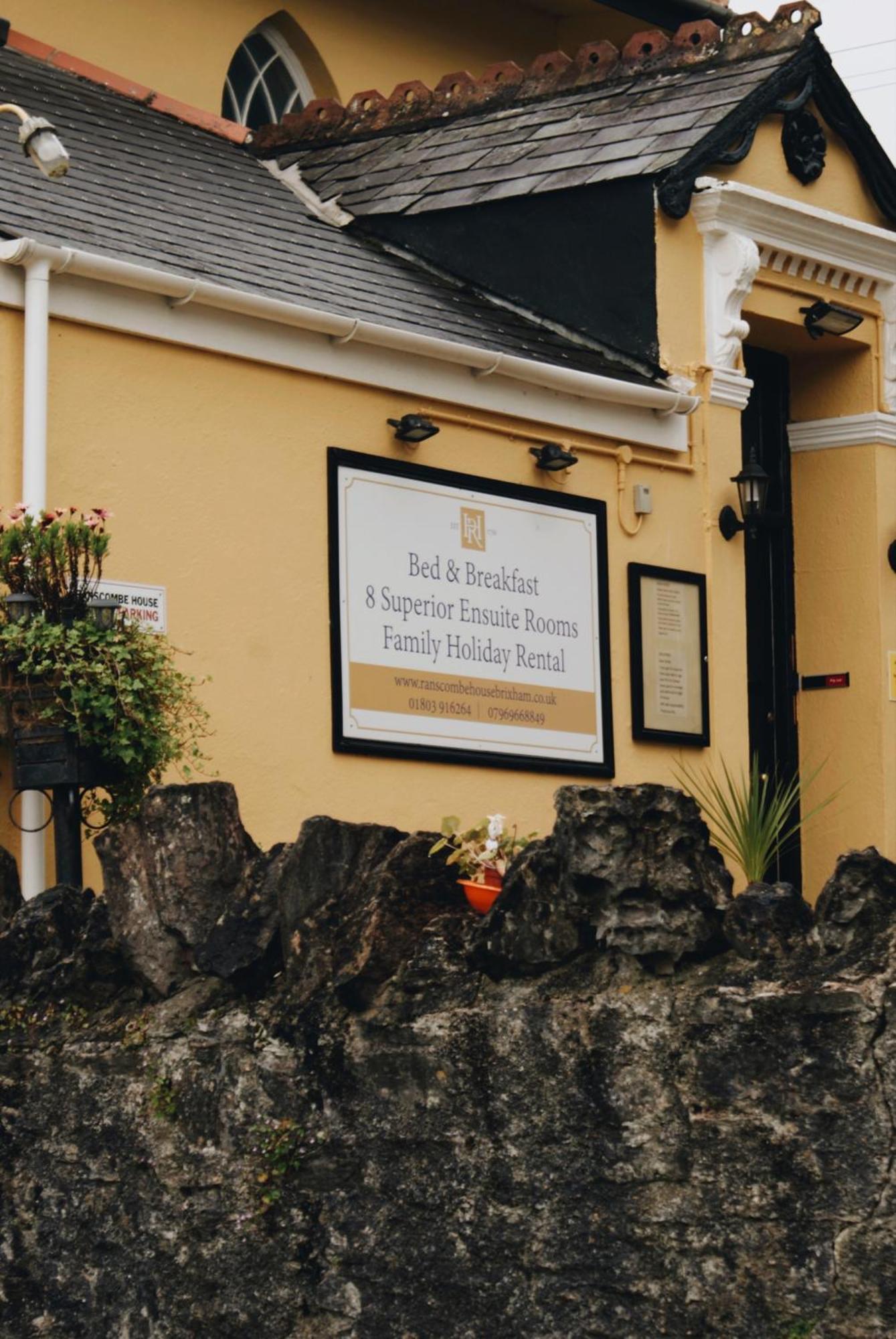 Ranscombe House Bed & Breakfast Brixham Bagian luar foto